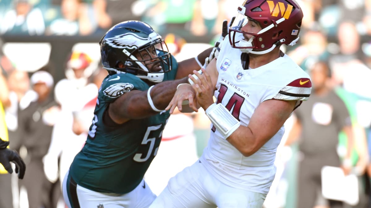 Washington Commanders vs. Philadelphia Eagles Inactives: Who's In? Who's  Out? - Sports Illustrated Washington Football News, Analysis and More