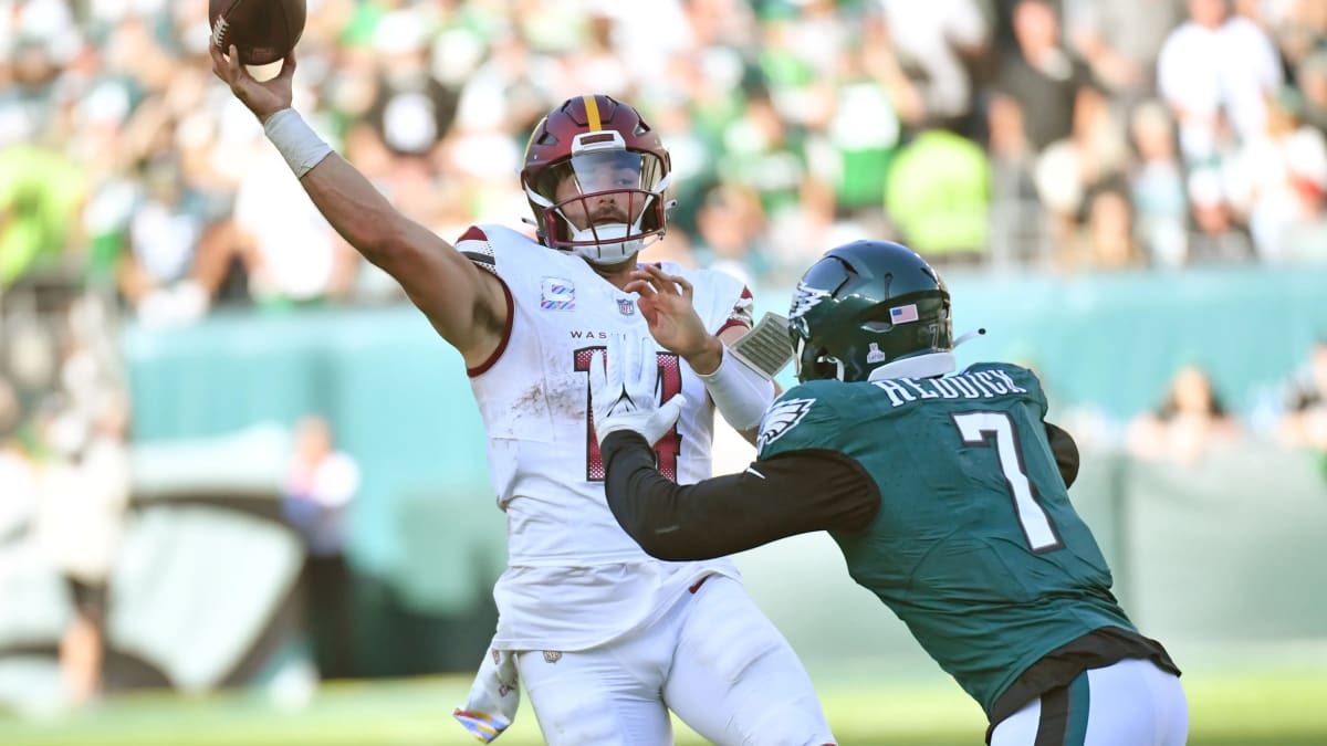 Washington Commanders Fight Hard, But Fall in OT vs. Philadelphia Eagles -  Sports Illustrated Washington Football News, Analysis and More