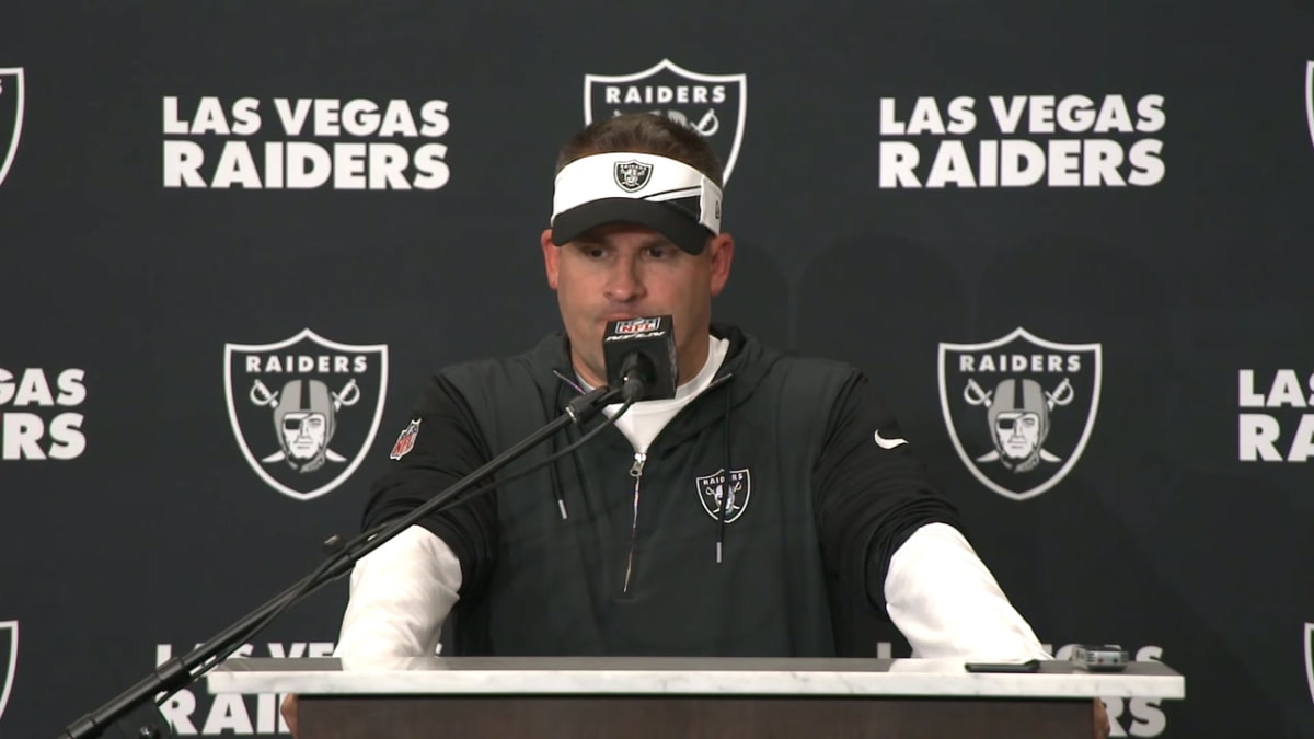 Las Vegas Raiders' Josh McDaniels after loss to Los Angeles Chargers -  Sports Illustrated Las Vegas Raiders News, Analysis and More