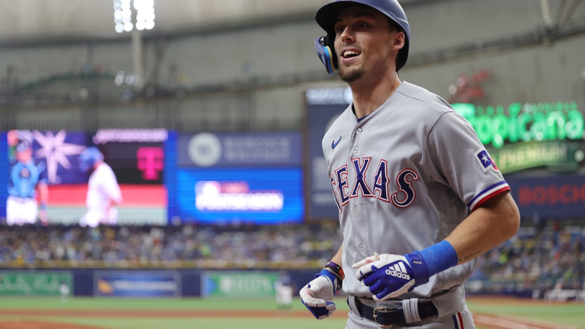 Bruce Bochy Wants Texas Rangers Prospect Evan Carter to 'Soak It In' -  Sports Illustrated Texas Rangers News, Analysis and More