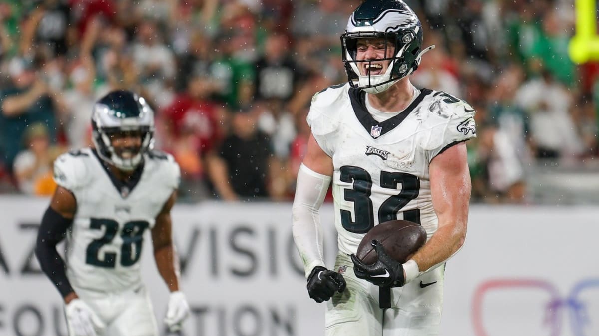 Reed Blankenship's forearm played a pivotal role in Eagles' OT win