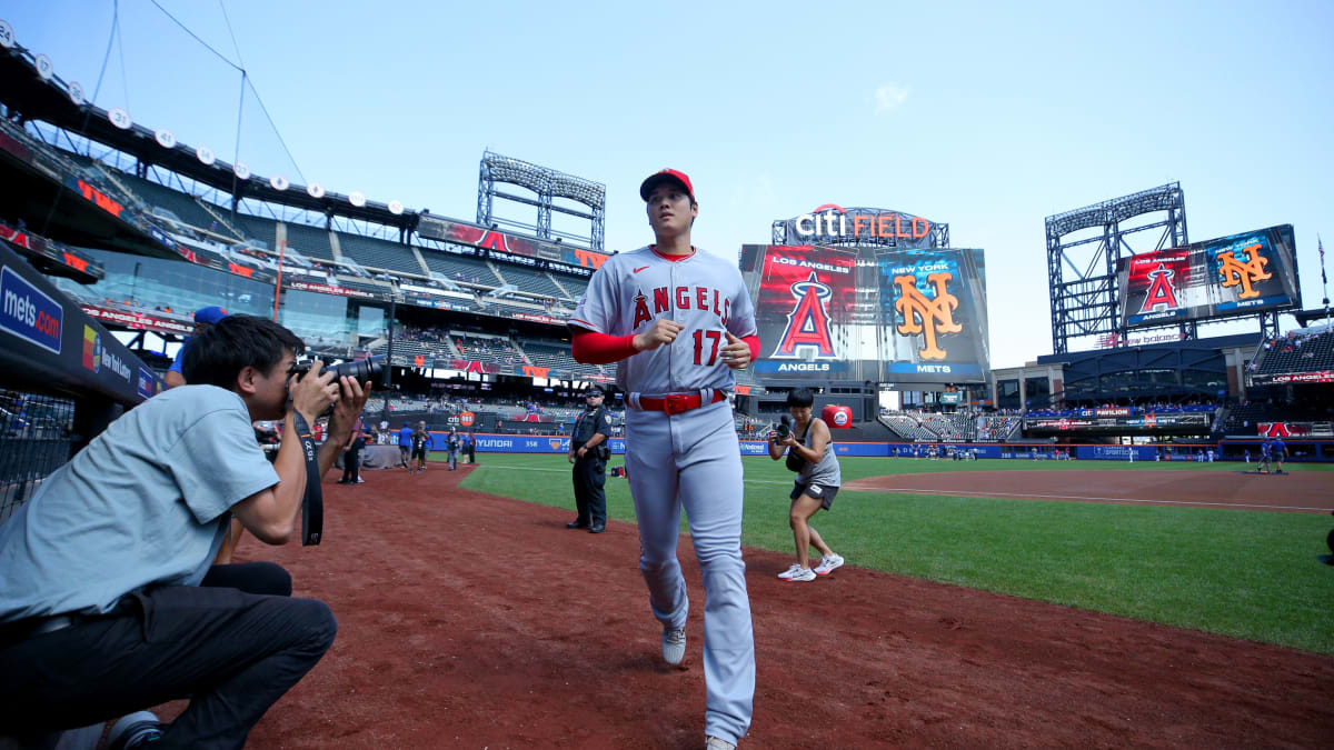 Kodai Senga and Shohei Ohtani met up today at the All-Star Game