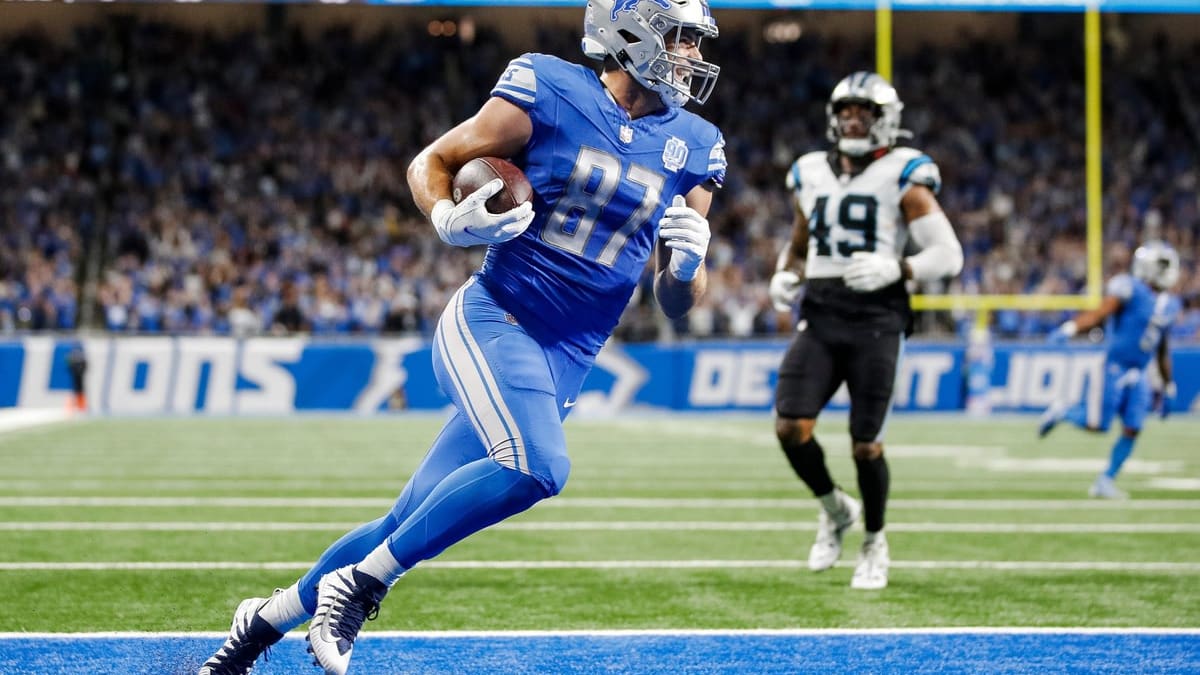 Detroit Lions Sam LaPorta, Brian Branch nominated for NFL Rookie of the  Week - Sports Illustrated Detroit Lions News, Analysis and More