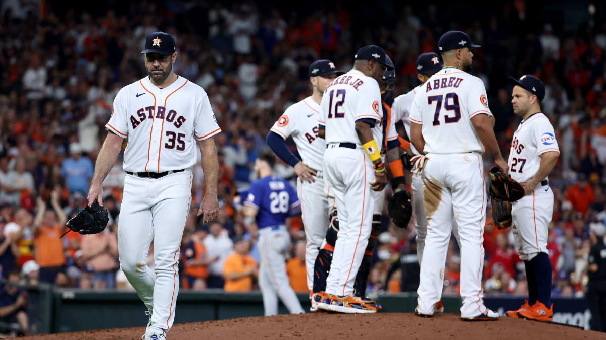 Astros' Justin Verlander's World Series woes continue vs Phillies - Sports  Illustrated