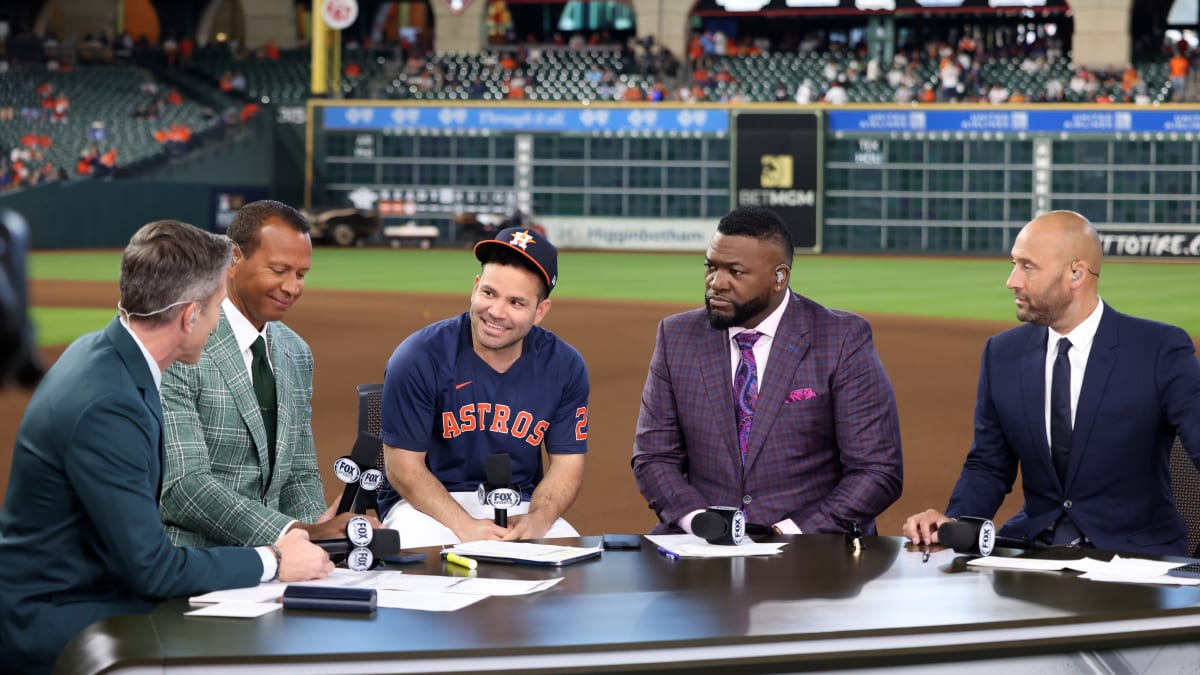 Meteorolgist' David Ortiz leaves Yankees icons Derek Jeter, Alex Rodriguez  in splits with clumsy weather report: Just sit down, man