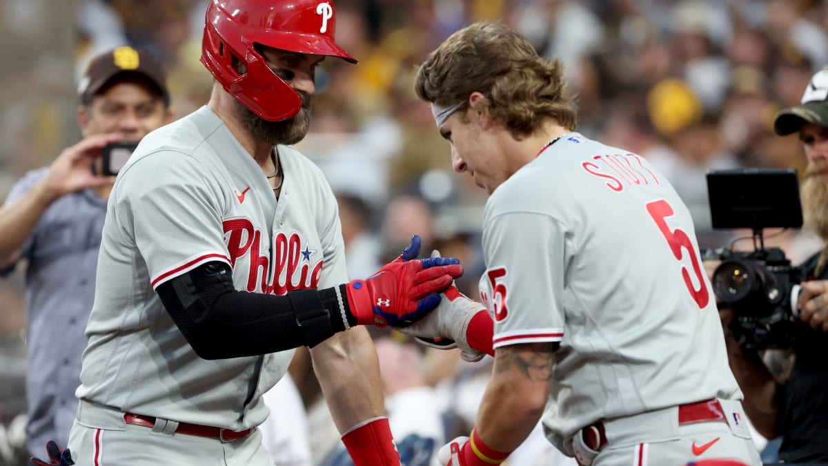 Bryson Stott's bomb helps Phillies to overcome defensive woes, snap losing  streak  Phillies Nation - Your source for Philadelphia Phillies news,  opinion, history, rumors, events, and other fun stuff.
