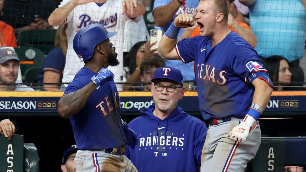 Texas Rangers oust defending World Series champion New York