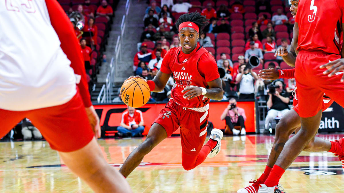 Louisville Cardinals Basketball Koron Davis - Media Day 2023 