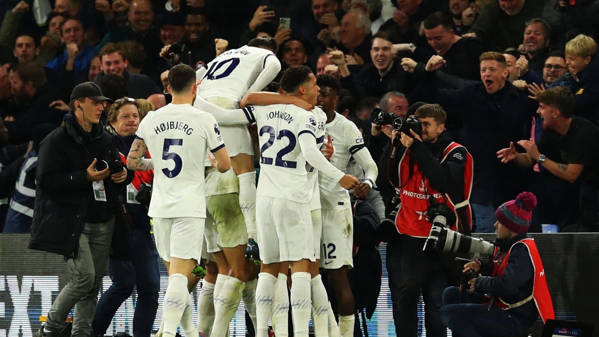 Crystal Palace 1-2 Tottenham: James Maddison shines as Spurs go five points  clear at top of Premier League, Football News