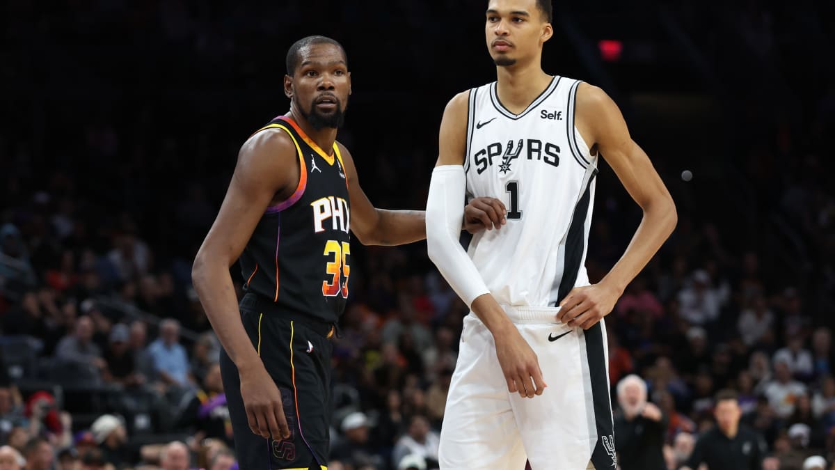 Kevin Durant's perfect reaction to Victor Wembanyama comparisons after  thrilling matchup - Mirror Online