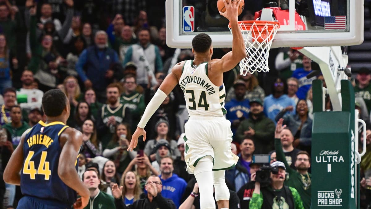 The Milwaukee Bucks get revenge on the Indiana Pacers, led by a career  performance from Giannis Antetokounmpo - Sports Illustrated Milwaukee Bucks  News, Analysis and More