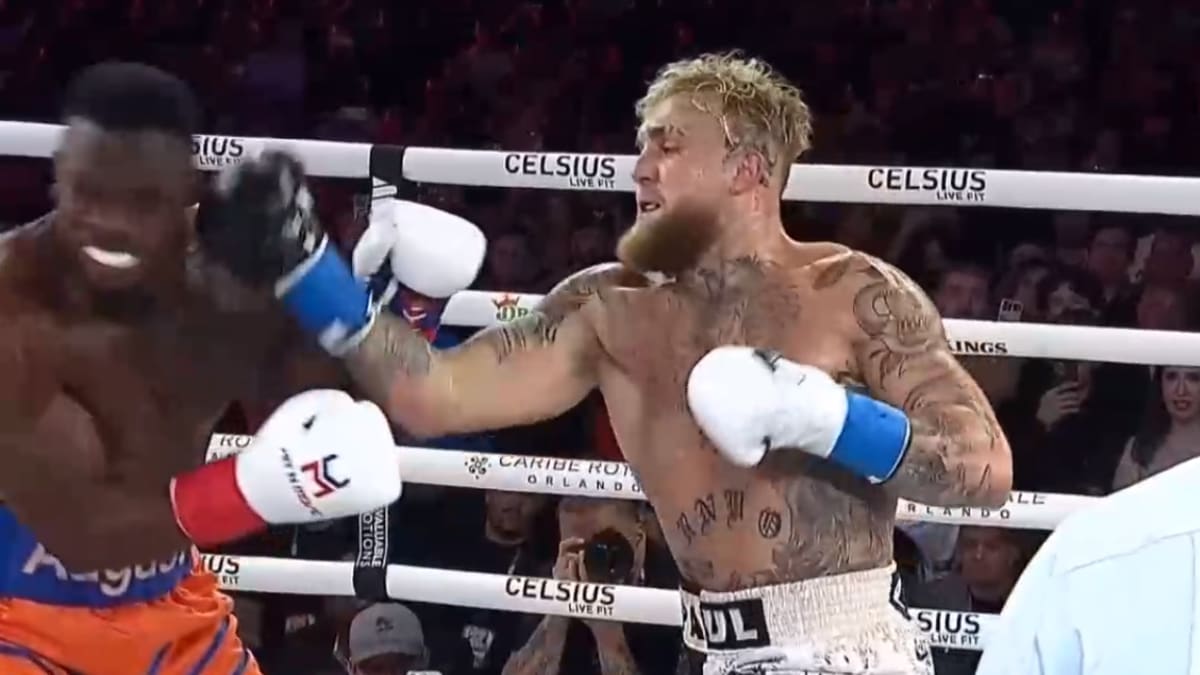 Jake Paul Sleeps Andre August With One-Punch KO (Video) - Sports  Illustrated MMA News, Analysis and More