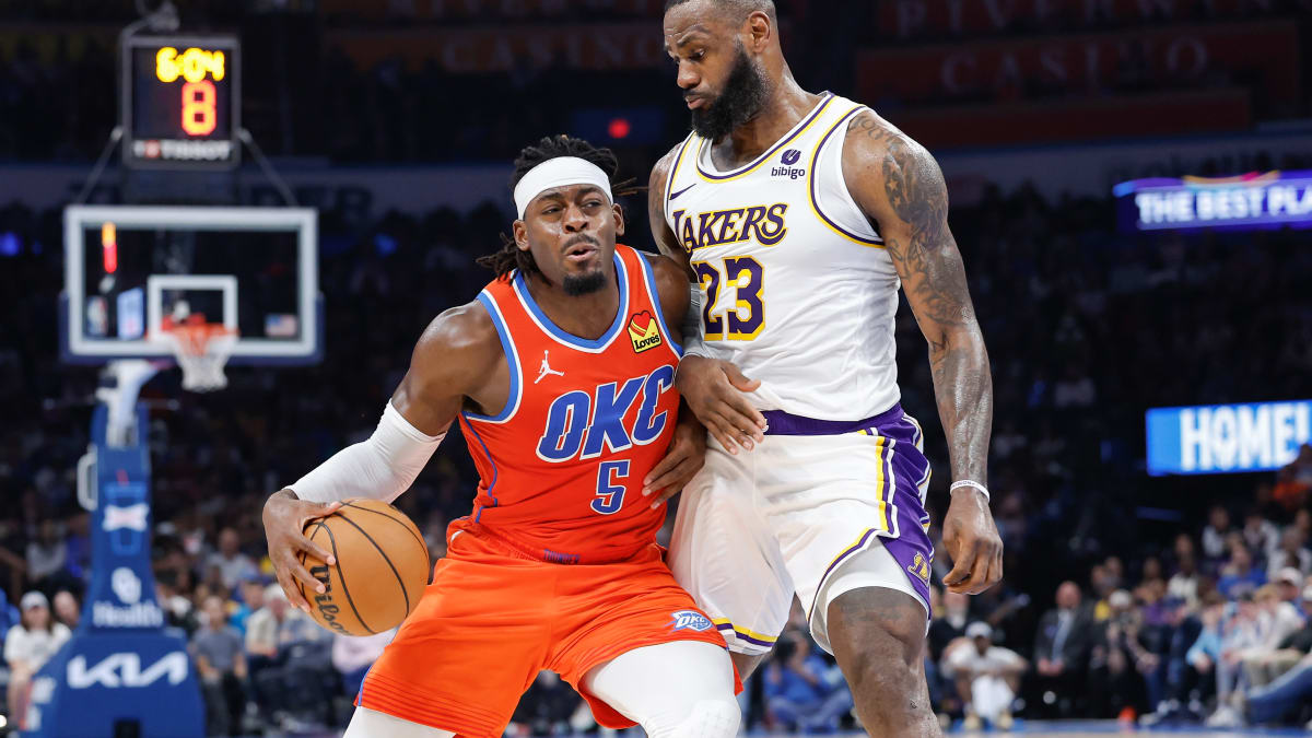 LeBron James scores season-high 40 points, Lakers beat Thunder to