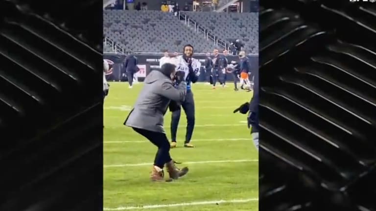 Adam Schefter Injures Knee Doing 'The Griddy' With Justin Jefferson ...