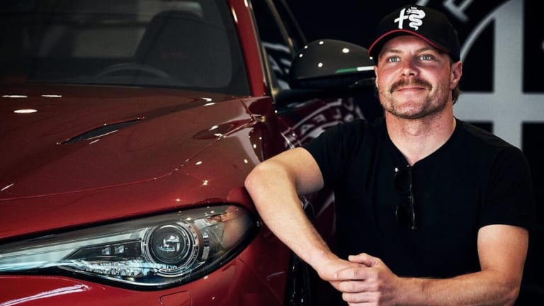 Valtteri Bottas Takes Delivery of His New Alfa Romeo Giulia GTAm