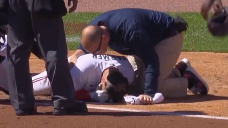 Twins' Kyle Farmer and family relieved, recovering, ready to hit after  fastball in the face