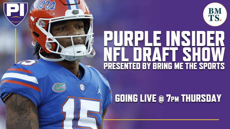 Watch live: The Purple Insider NFL Draft Show - Sports Illustrated  Minnesota Sports, News, Analysis, and More