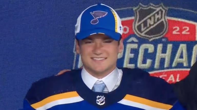 St. Louis Blues 2022 Draft Hat