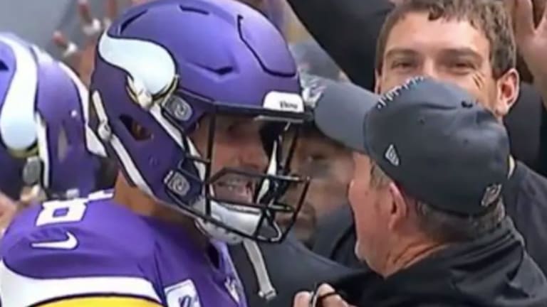 Vikings announcer says Mike Zimmer 'snapped' when Kirk Cousins pushed him -  Sports Illustrated Minnesota Sports, News, Analysis, and More