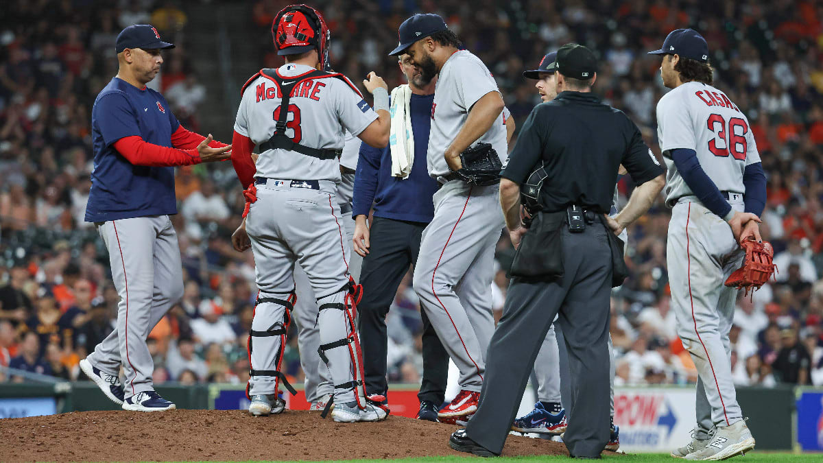 Red Sox Reportedly Get Positive Update After Scary Moment Involving Star  Pitcher - Sports Illustrated Inside The Red Sox