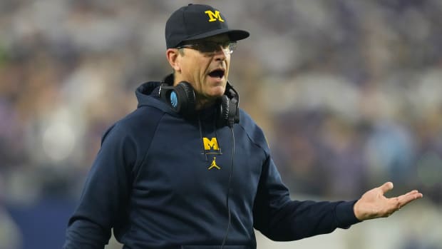 Cover Up Michigan Wolverines Coach Jim Harbaugh Faces 4 Game Suspension For Ncaa Violations