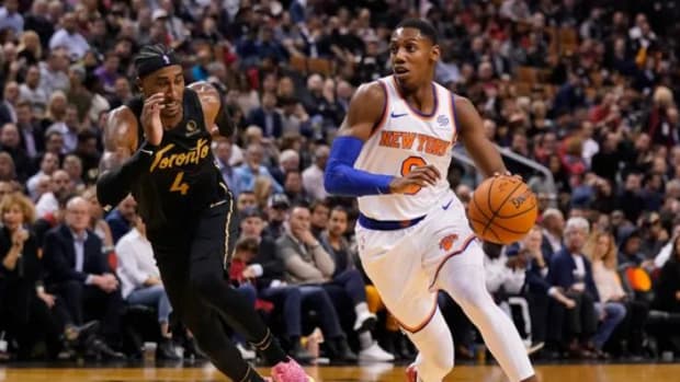 WATCH: New York Knicks' RJ Barrett Talks World Cup Run During