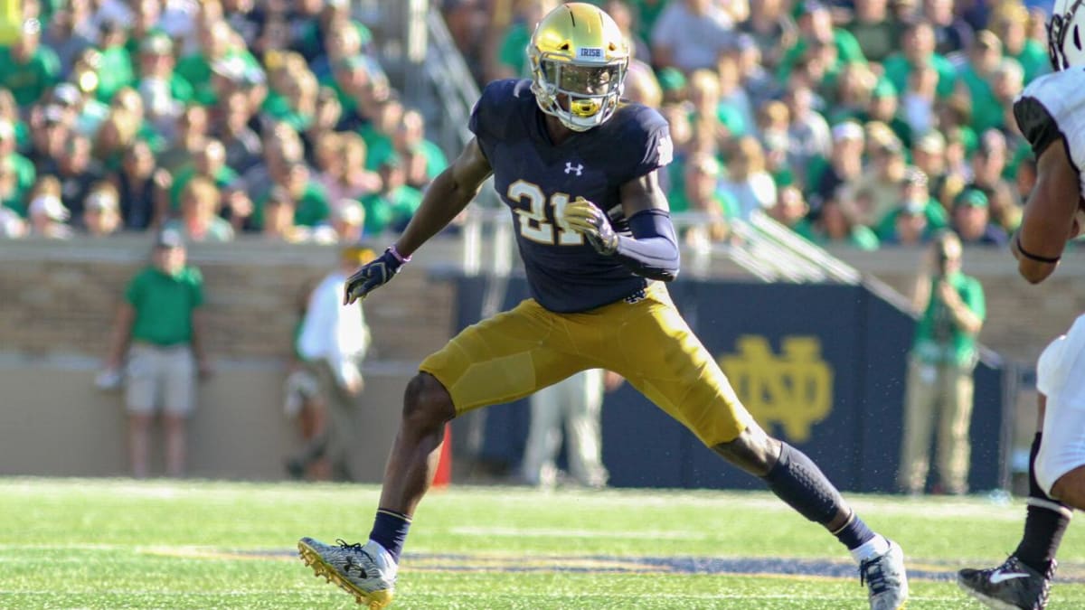 Irish safety Jalen Elliott pumped to play against hometown Virginia  Cavaliers