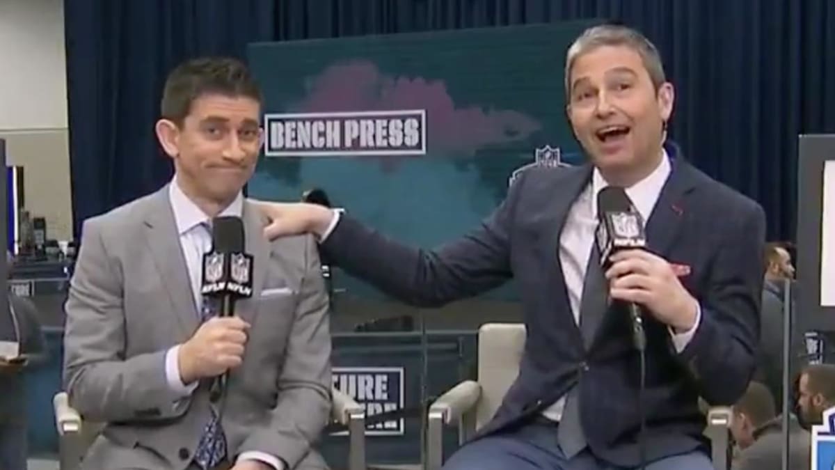 NFL Network reporter makes VERY NSFW slip of tongue on live TV in hilarious  on-screen mistake