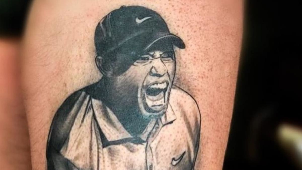 Are Tiger Woods Tattoos a Thing Were Too Wasted to Remember  Tattoodo