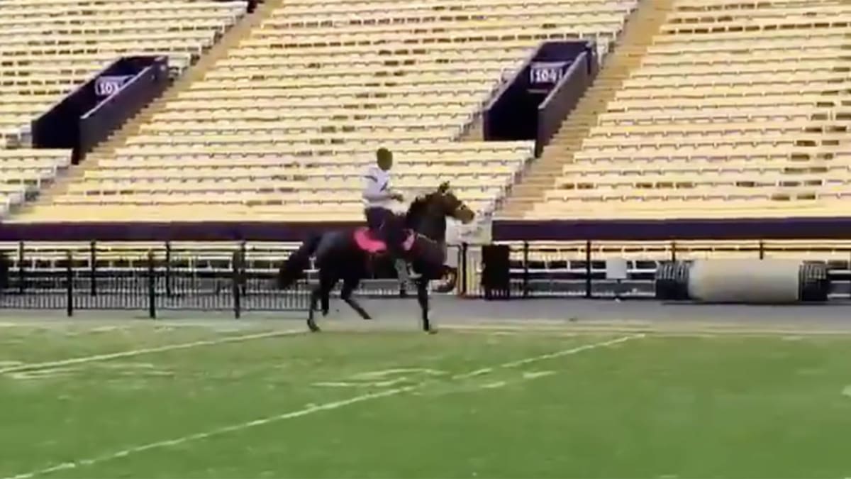 Off the Football Field and into the Riding Ring with Devin White