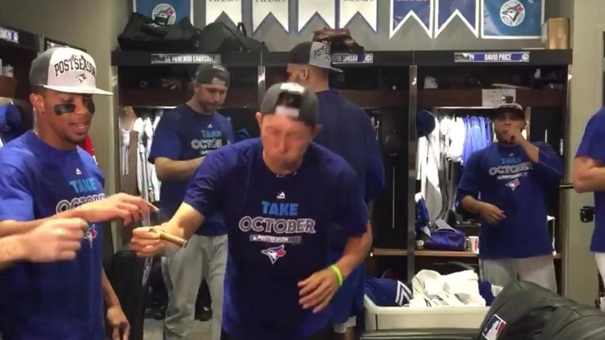 No Blue Jays party harder than Munenori Kawasaki after clinch