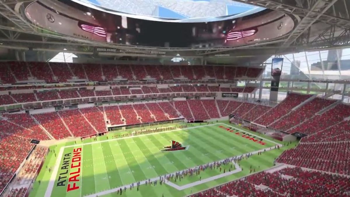 How Atlanta Falcons' new stadium hopes to revitalize city's historic  Westside neighborhood - CBS News