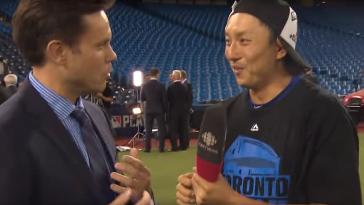 Video: Blue Jays' Munenori Kawasaki's funny interview after ALDS - Sports  Illustrated