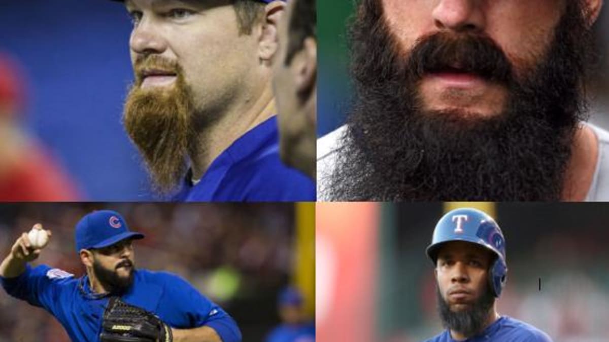 Mike Napoli vs. Jason Motte -- Whose Beard is Better?