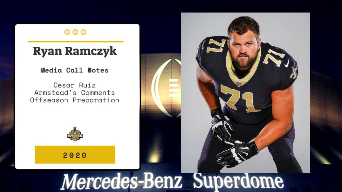 Ryan Ramczyk: Ready for full-pads and improving his technique - Sports  Illustrated New Orleans Saints News, Analysis and More