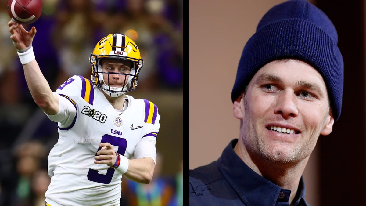 Joe Burrow kept it simple when asked about the comparisons to Tom Brady 