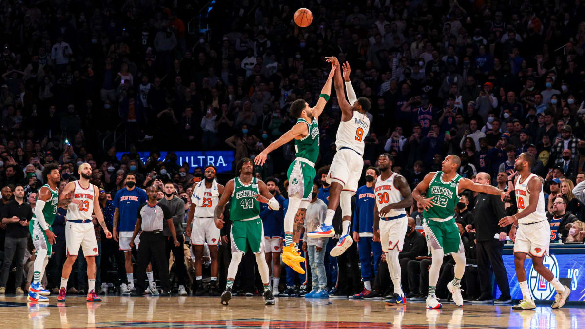 R.J. Barrett Reveals Knicks' Mindset After Game 5 Win vs. Heat