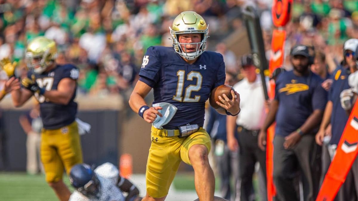 Where Notre Dame QB Tyler Buchner ranks among all 2022 college quarterbacks  per Pro Football Focus