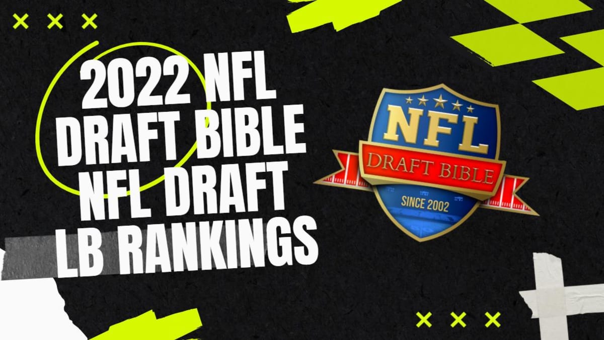 2022 NFL Draft prospect rankings: Linebackers