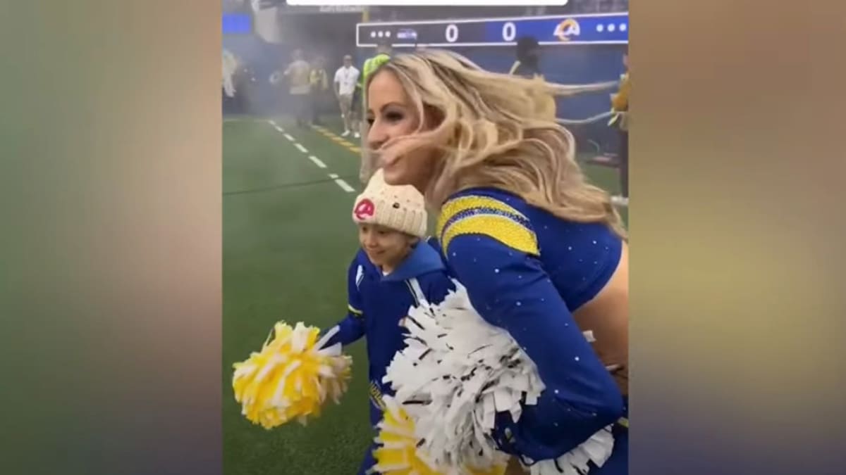 Los Angeles Rams Cheerleaders Help Cancer Patient's Dream Come True: WATCH  - Sports Illustrated LA Rams News, Analysis and More