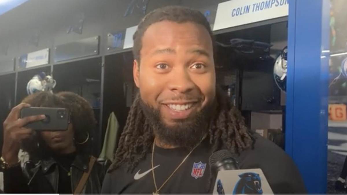 Carolina Panthers cornerback Josh Norman (6) during an NFL football game  against the New Orleans Saints, Sunday, Jan. 8, 2023, in New Orleans. (AP  Photo/Tyler Kaufman Stock Photo - Alamy