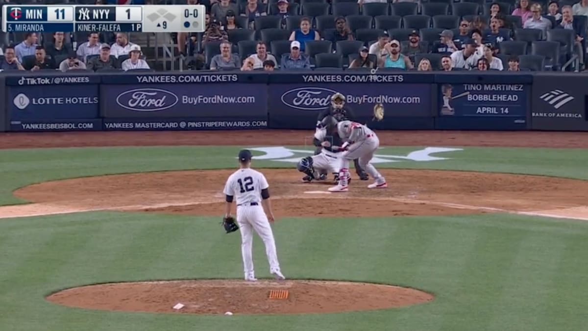 Slowest pitch in Yankees history belongs to Isiah Kiner-Falefa