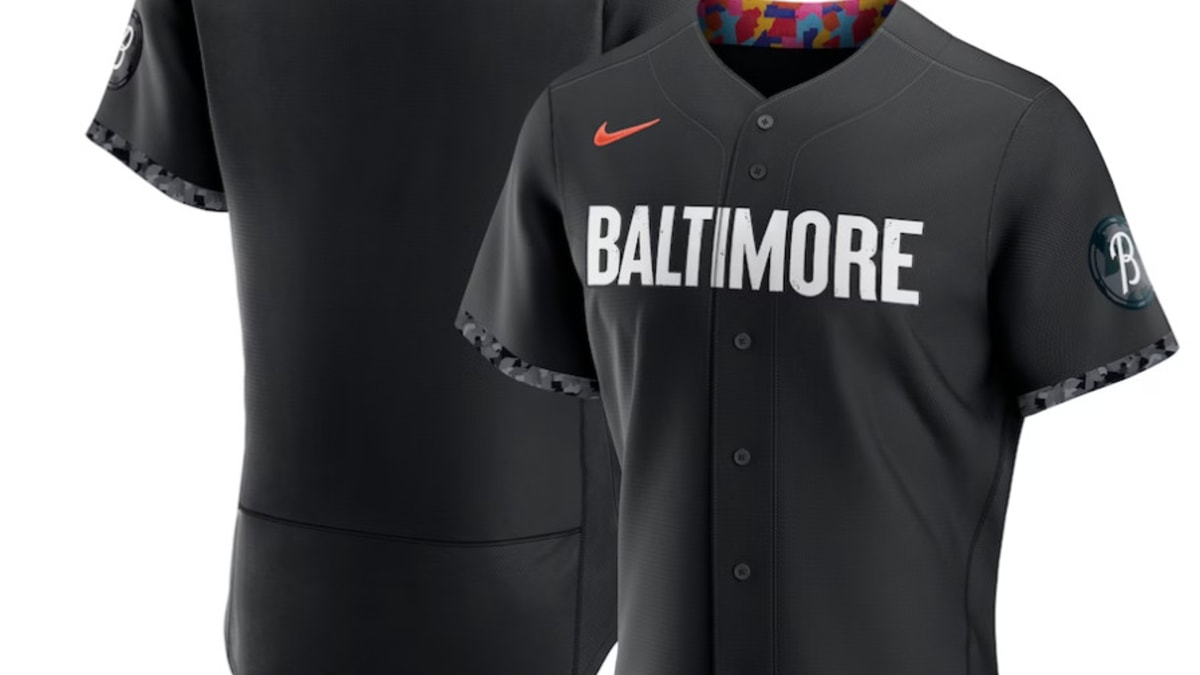 MLB Baltimore Orioles City Connect (Cedric Mullins) Men's Replica Baseball  Jersey