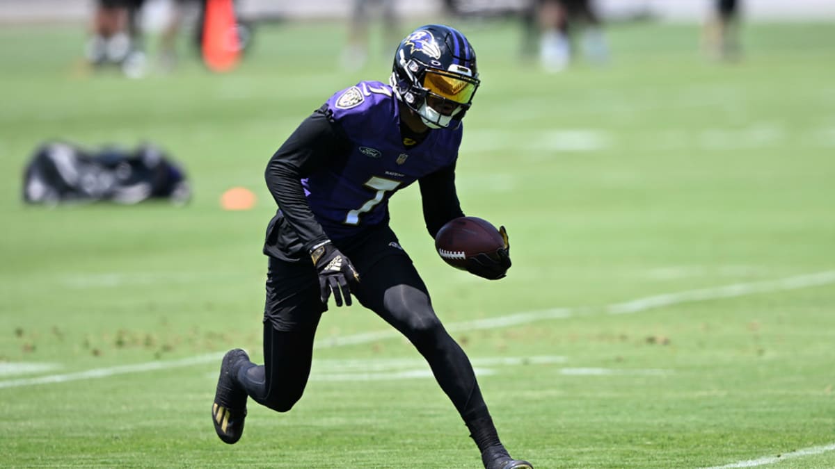 Baltimore Ravens wide receiver Rashod Bateman calls out general