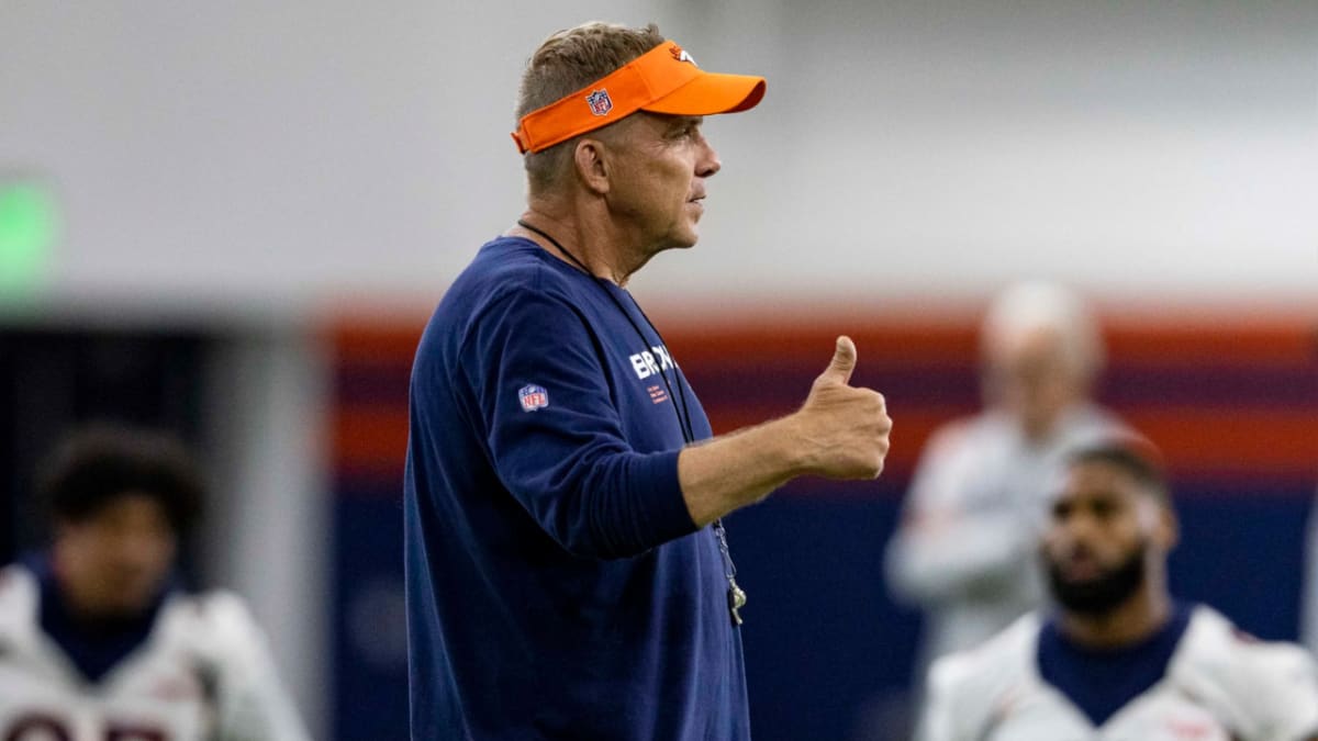 Sean Payton Makes Bold Fashion Statement During Broncos' Win Over