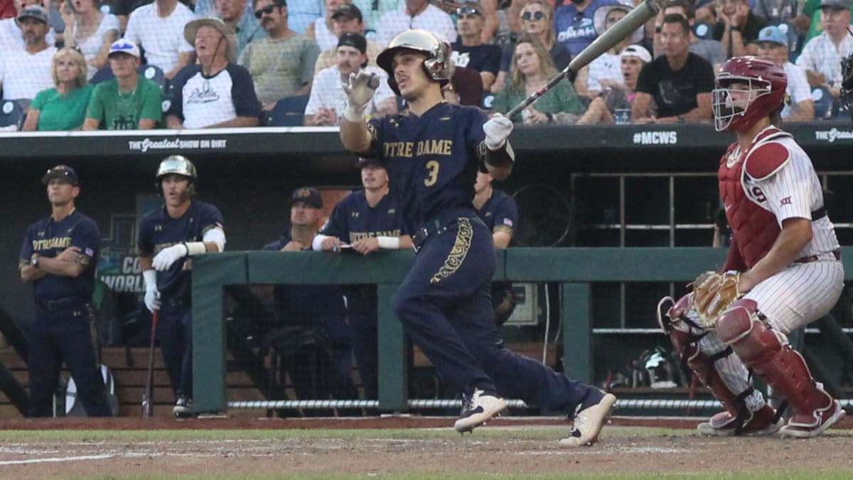 COLLEGE WORLD SERIES: Notre Dame Loses to Oklahoma, 6-2 - One Foot