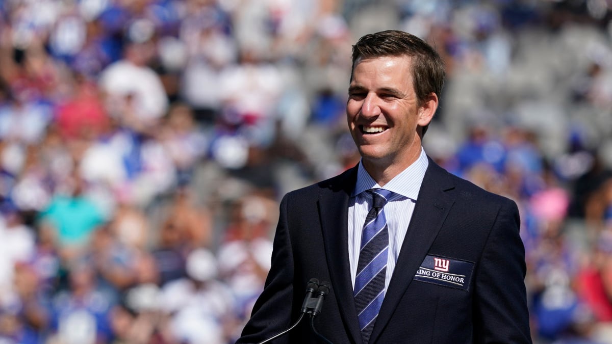 Eli Manning's Daughters Inspired Him to Join Gotham FC Ownership Group