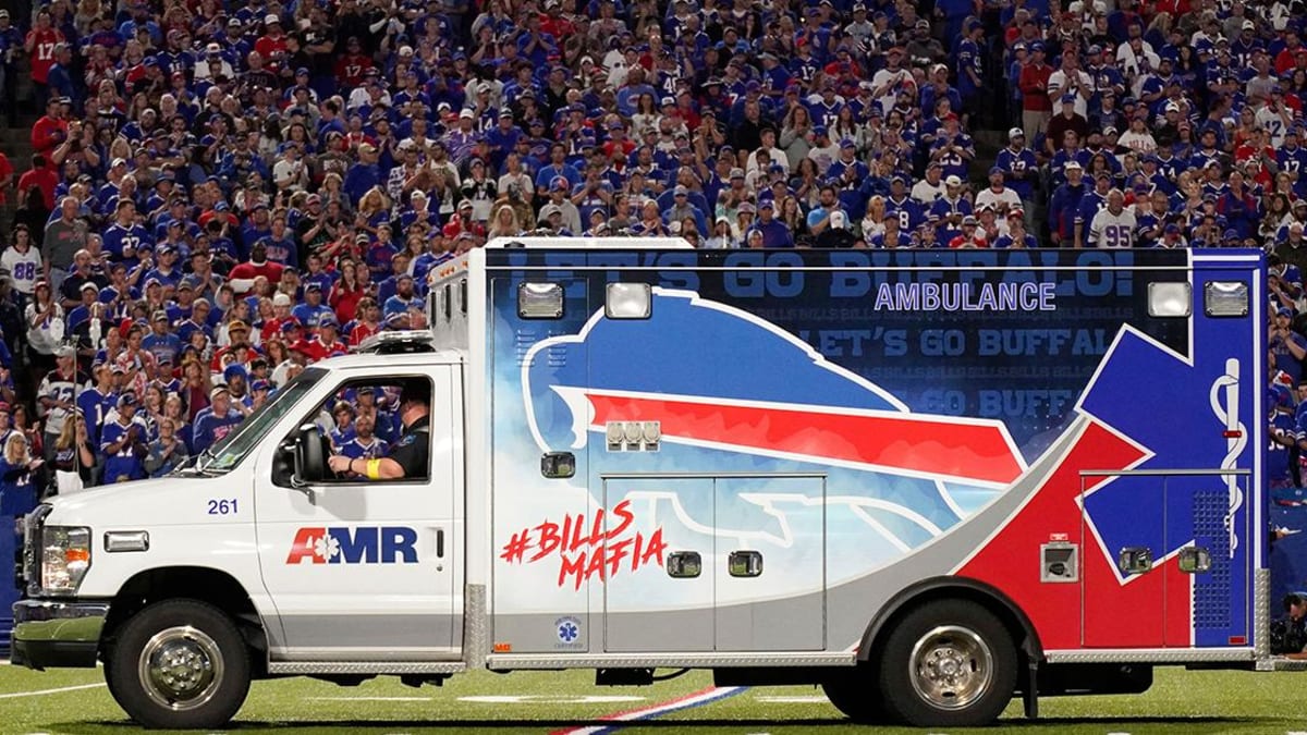 WATCH: Scary moment Bills cornerback Dane Jackson is taken away in