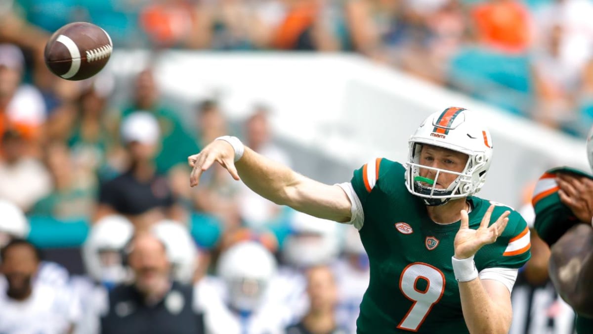Top 10 returning players at Miami (FL) are led by QB Tyler Van Dyke