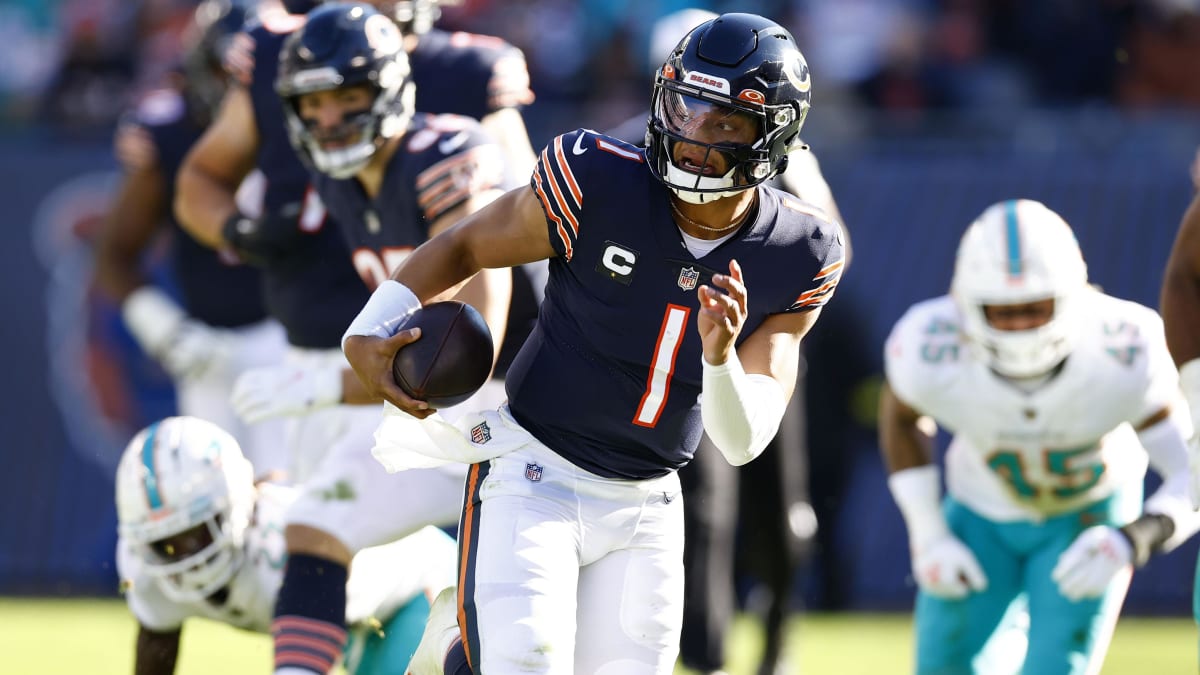 Another game, another NFL record for Justin Fields